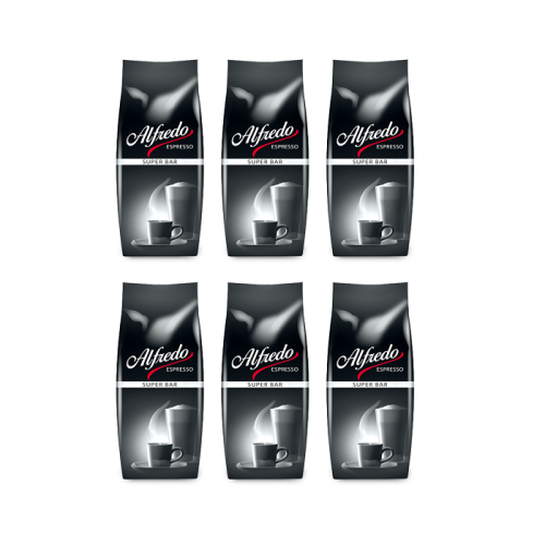 6x Alfredo Super Bar 1 kg ziarnista