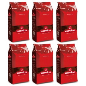 6x Covim Gran Bar 1 kg whole bean