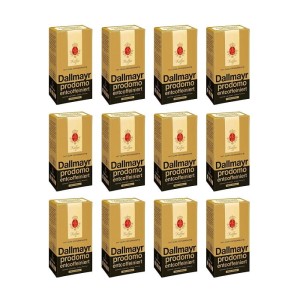 12x Dallmayr Entcoffeiniert 500 g ground