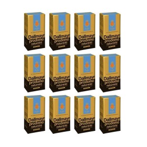 12x Dallmayr Prodomo Naturmild Kawa 500g ground