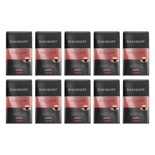 10x Davidoff Creme Intense 500 g ziarnista