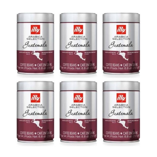6x Illy MonoArabica Guatemala 250 g ziarnista puszka