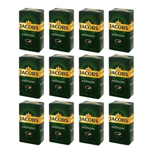12x Jacobs Kronung 500 g mielona