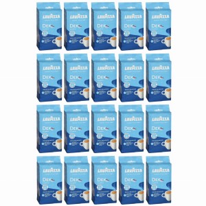 20x Lavazza Dek 250 g ground