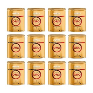 12x Lavazza Qualità Oro 250g ground (can)