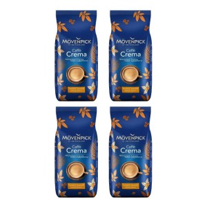 4x Movenpick Crema 1 kg whole bean