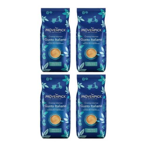 4x Movenpick Gusto Italiano 1kg ziarnista