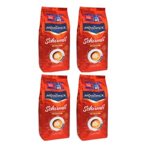 4x Movenpick Schumli 1kg ziarnista