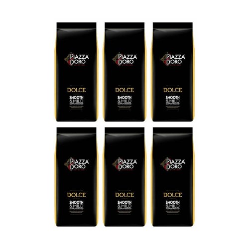 6x Piazza d’Oro Dolce 1kg ziarnista